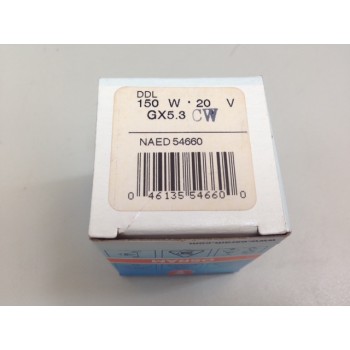 OSRAM 54660 Halogen Photo Optic Lamp 150W/20V